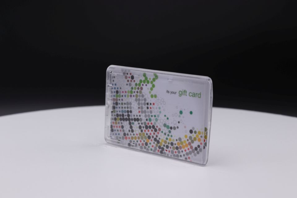 Mehrfachkartenhalter aus Hartplastik für 1 - 4 Karten