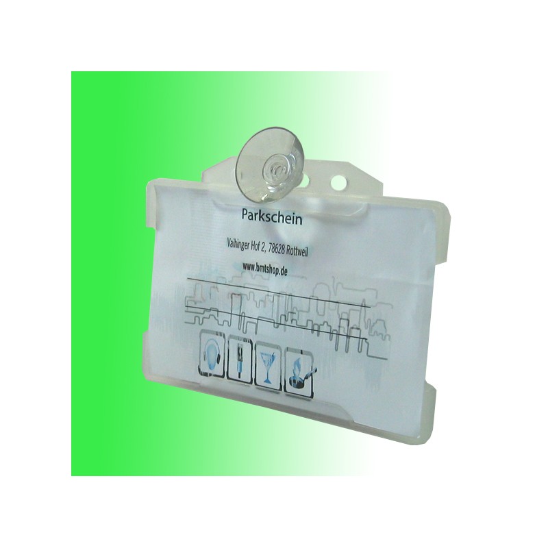 Parkkartenhalter mit EK-Chip, Einkaufschip
